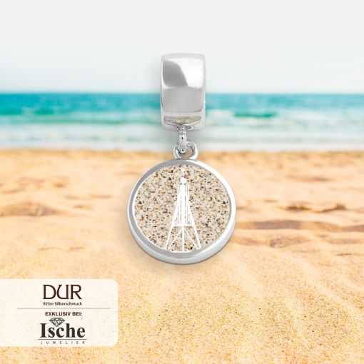 Anhänger „Kugelbake mit Strandsand" | Schmuck