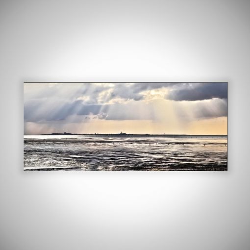 CuxPrint - Motiv: Neuwerk Panorama | 3mm Alu-Dibond-Platte Galerie Print