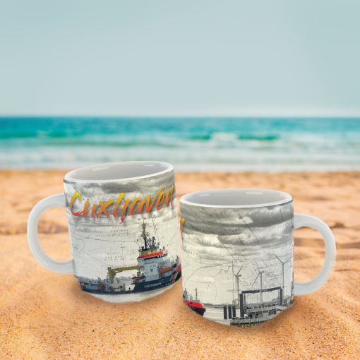 CuxTasse - Motiv: Cuxhaven Schiff | Tasse