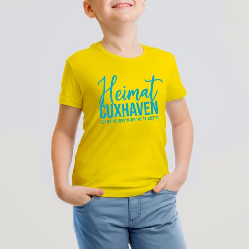 CuxShirt - Motiv: Heimat Cuxhaven | Kids T-Shirt Jungs