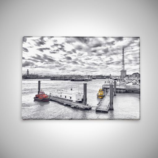 CuxPrint - Motiv: Schlepper Cuxhaven | Leinwand Galerie Print