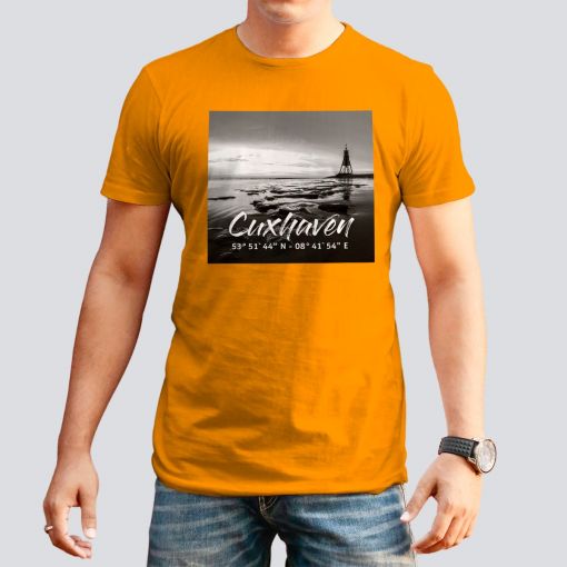 CuxShirt - Motiv: Cuxhavener Wattbild | Herren T-Shirt