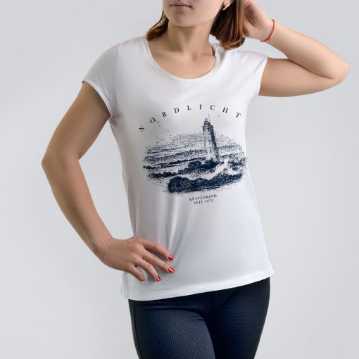 CuxShirt - Motiv: Nordlicht | Damen T-Shirt