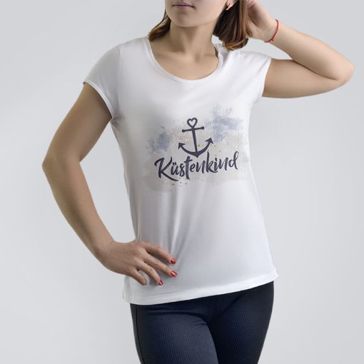 CuxShirt - Motiv: Küstenkind | Damen T-Shirt