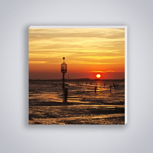 CuxPrint - Motiv: Rettungsboje Sonnenaufgang | Mini Galerie Print