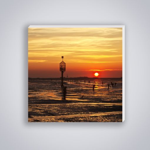 CuxPrint - Motiv: Rettungsboje Sonnenaufgang | Mini Galerie Print