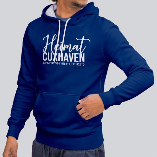 CuxHoodie - Motiv: Heimat Cuxhaven | Herren Hoodie