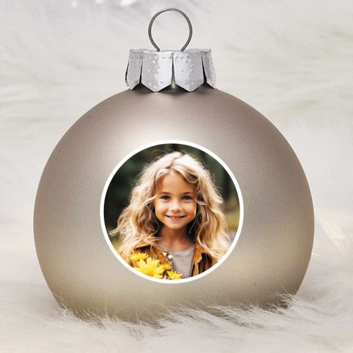 UV-Druck | Weihnachtskugel "Foto" | Christbaumkugel