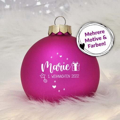 UV-Druck | Weihnachtskugel "Geburt" | Christbaumkugel