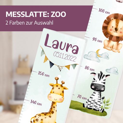 Messlatte | Zoo | Personalisiert