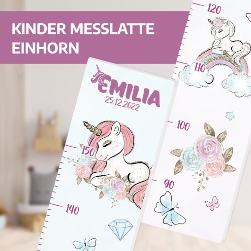 Messlatte | Einhorn | Personalisiert