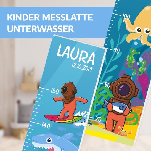 Messlatte | Unterwasser | Personalisiert