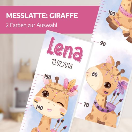 Messlatte | Giraffe | Personalisiert