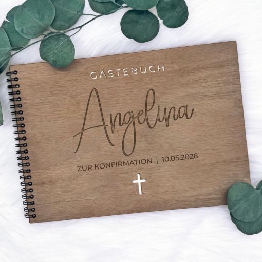 Gästebuch mit Kreuz | Gästebuch