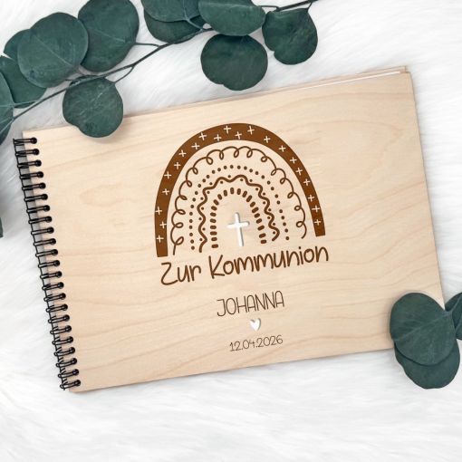 Boho Regenbogen | Gästebuch | Firmung