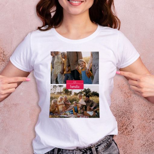 Collage "Familie" | Foto T-Shirt